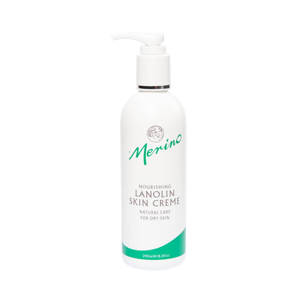 Merino Lanolin Skin Creme Pump 240ml Merino Skincare